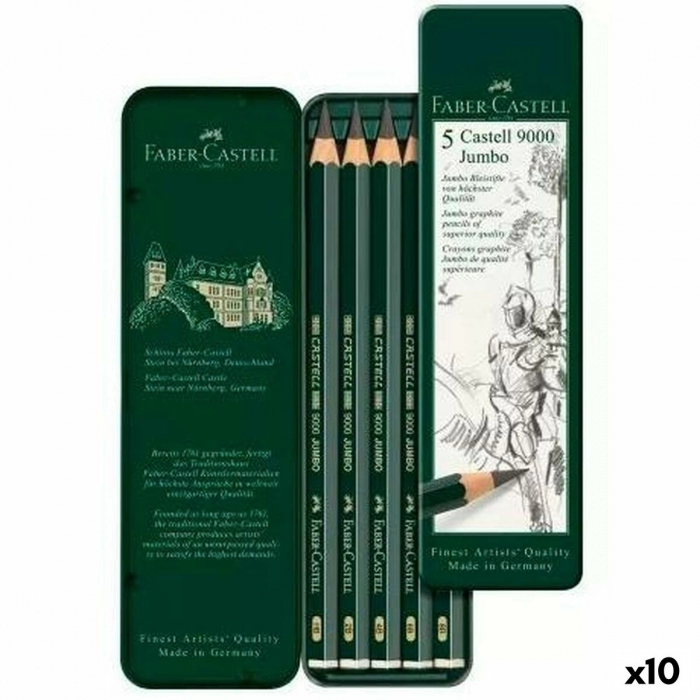 Set de Lápices Faber-Castell (10 Unidades)
