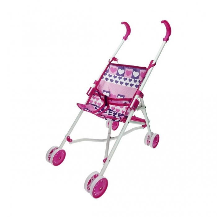 Carrito para Muñecas Reig 25,5 x 41,5 x 55,5 cm Azul Rosa Plegable