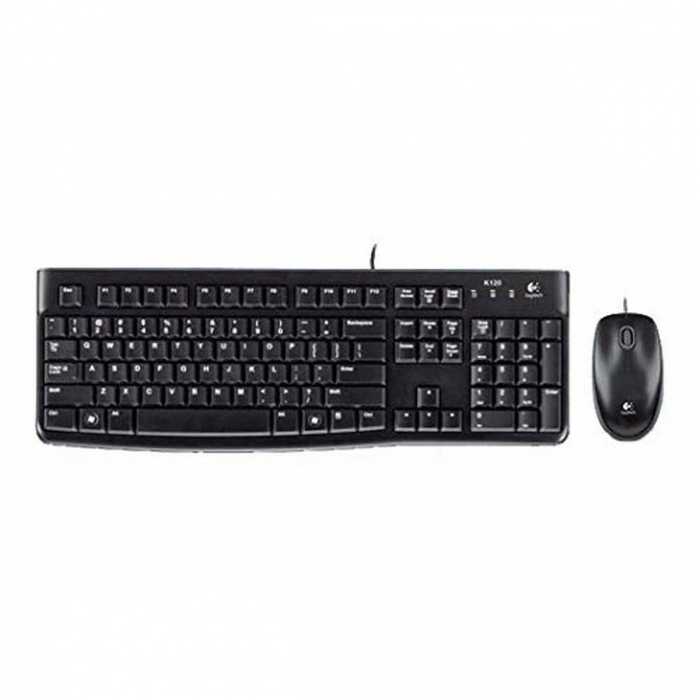 Teclado y Ratón Inalámbrico Logitech Desktop MK120 Qwerty Español Teclado y Ratón Inalámbrico Logitech Desktop MK120 Qwerty Español