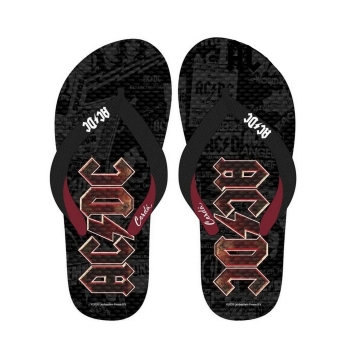 Chanclas para Hombre ACDC Negro Chanclas para Hombre ACDC Negro