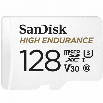 Tarjeta de Memoria Micro SD con Adaptador SanDisk SDSQQNR-128G-GN6IA   128 GB UH