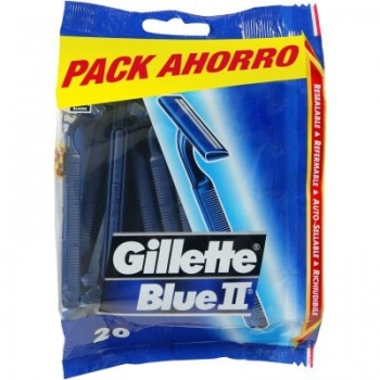 Blue II Pack Ahorro 20 Maquinillas