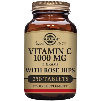 Rose Hips C 1000 mg Vitamina C con escaramujo Rose Hips C 1000 mg Vitamina C con escaramujo