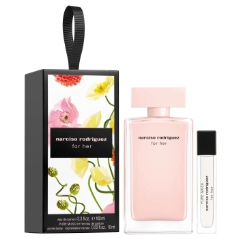 Set Narciso Rodriguez for Her 100ml + Narciso Rodriguez for Her 10ml