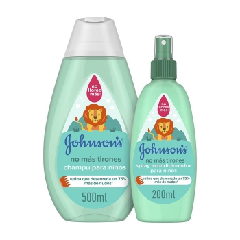 Champú No Más Tirones + Acondicionador Spray No Más Tirones