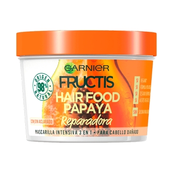 Fructis Mascarilla Hair Food Papaya Reparadora