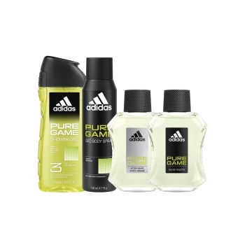 Set Adidas Pure Game 100ml + 3 productos