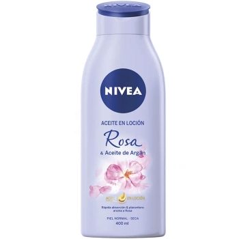 Aceite en Loción Rosa & Aceite de Argán