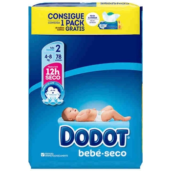 Pañales Bebé Seco Talla 2 4-8kg Pañales Bebé Seco Talla 2 4-8kg