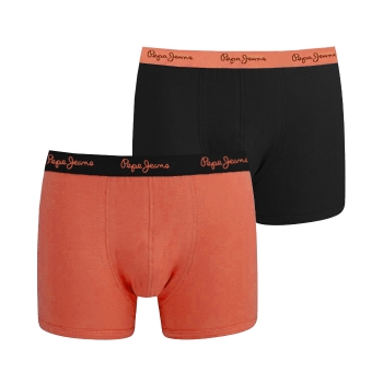 Pack 2 Bóxers Naranja/Negro Pack 2 Bóxers Naranja/Negro