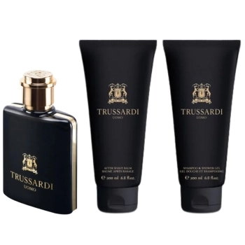 Set Trussardi Uomo 100ml + Shampoo & Gel 200ml + After Shave Balm 200ml