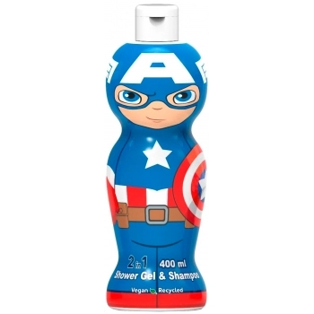 2 in 1 Shower Gel & Shampoo Capitán América