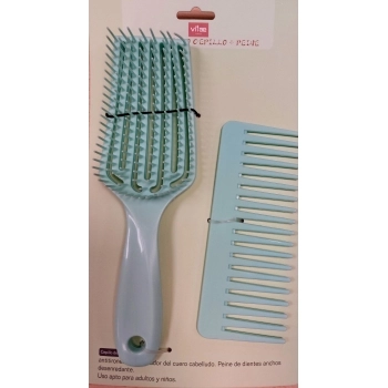 Set Cepillo Cabello +peine