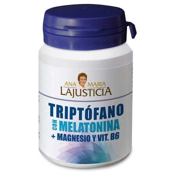 Triptófano con Melatonina + Magnesio y Vitamina B6