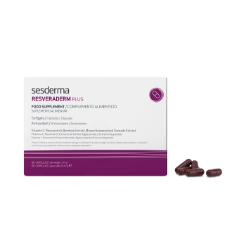 Resveraderm Plus Complemento Alimenticio 60 Cápsulas Resveraderm Plus Complemento Alimenticio 60 Cápsulas