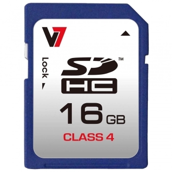 Tarjeta de Memoria SD V7 VASDH16GCL4R-2E      16GB