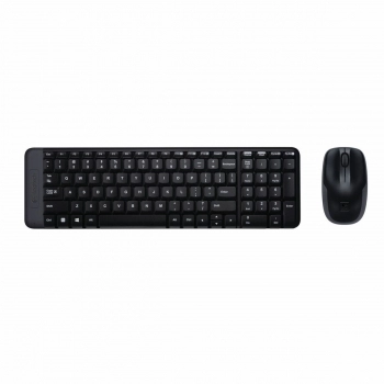 Teclado y Ratón Inalámbrico Logitech MK220 QWERTY Inglés EEUU