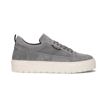 Zapatillas de Caña Baja «Gun» de Ante Gris