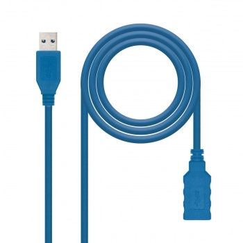 Cable Alargador USB NANOCABLE 10.01.0902-BL 2 m