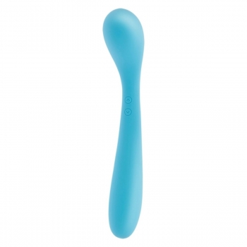 Vibrador S Pleasures Duality Azul claro
