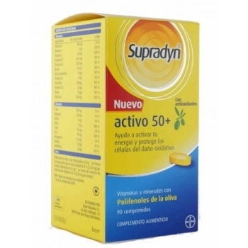 Supradyn activo 50+ antioxidantes 90 comprimidos