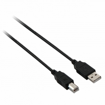 Cable Micro USB V7 V7E2USB2AB-03M       USB A USB B Negro