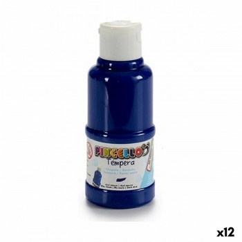 Témperas Azul oscuro (120 ml) (12 Unidades)