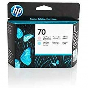 Impresora HP Cabezal de impresión DesignJet 70 magenta claro/cian claro