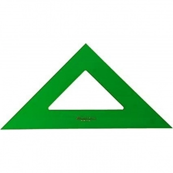 Escuadra Faber-Castell Verde 42 cm Metacrilato