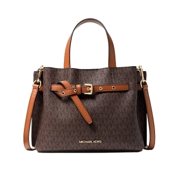 Bolso Emilia Satchel Brown