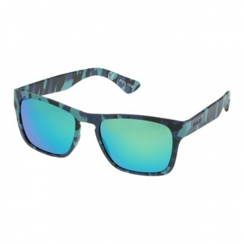 Gafas de Sol Unisex Police S198854GE1V (54 mm) Azul (ø 54 mm)