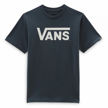 Camiseta de Manga Corta Infantil Vans Classic Azul oscuro Camiseta de Manga Corta Infantil Vans Classic Azul oscuro