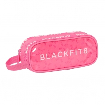Portatodo Doble BlackFit8 Glow up Rosa (21 x 8 x 6 cm)