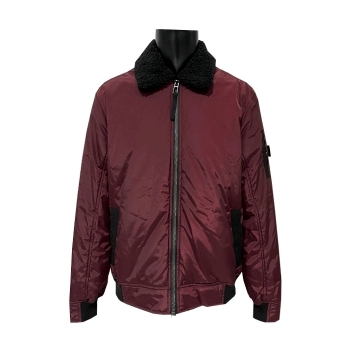 Chaqueta Bomber Burdeos
