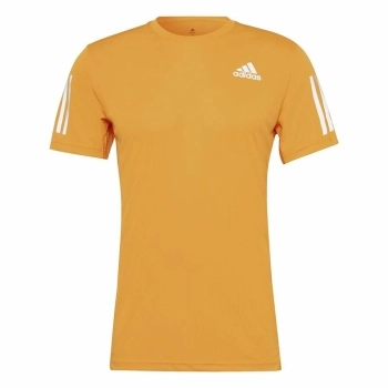Camiseta de Manga Corta Hombre Adidas Own The Run Naranja