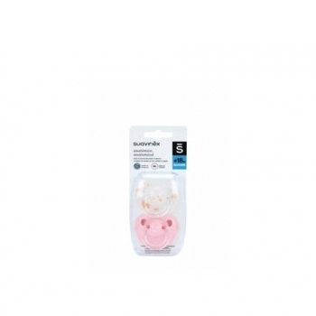 Chupete Anatomico Silicona Clasico +18m 2uds