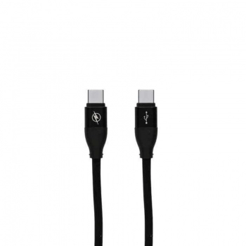 Cable de Datos/Carga con USB Contact Tipo C Negro (1,5 m)