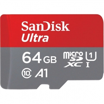 Tarjeta de Memoria Micro SD con Adaptador Western Digital SDSQUAB-064G-GN6IA 64 