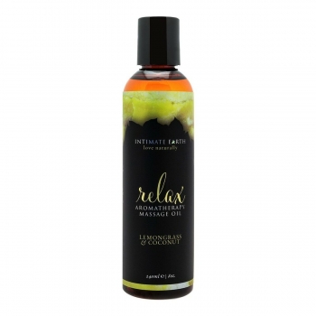 Aceite de Masaje Relajante 240 ml Intimate Earth cítrico Dulce