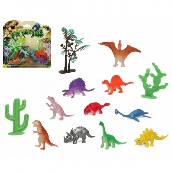 Set de Dinosaurios 13 Piezas
