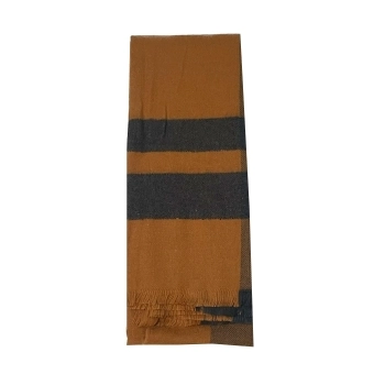 Bufanda Carter Scarf a Rayas Ocre