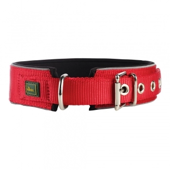 Collar para Perro Hunter Neoprene Reflect Rojo (49-56 cm)