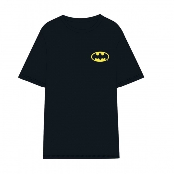 Camiseta de Manga Corta Hombre Batman Negro