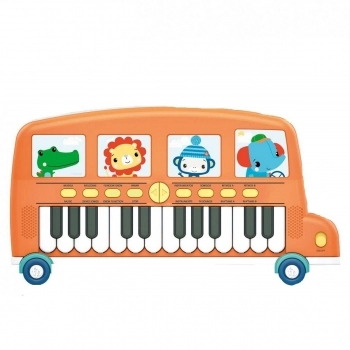 Juguete Musical Fisher Price Piano Electrónico Autobús