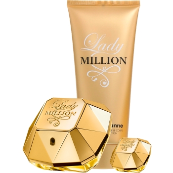 Lady Million 80ml + 5ml + body lotion 100ml