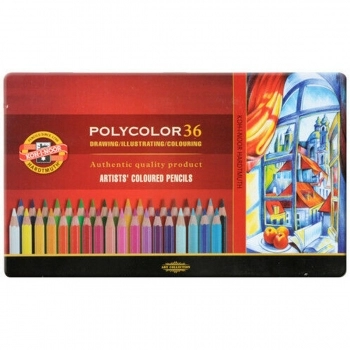 Lápices de colores Michel Polycolor Multicolor 36 Piezas