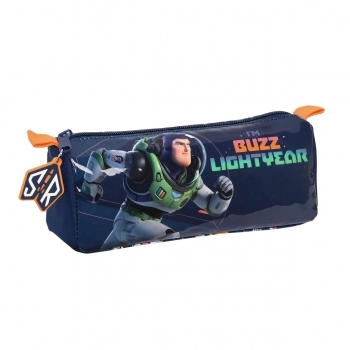 Estuche Escolar Buzz Lightyear Azul marino (21 x 8 x 7 cm)