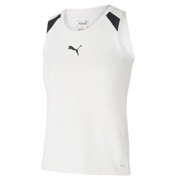 Camiseta de Tirantes Mujer Puma Team Liga Blanco