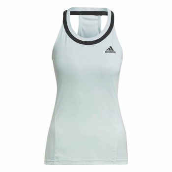 Camiseta de Tirantes Mujer Adidas Club Tennis Azul cielo