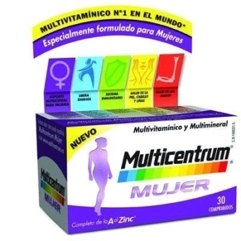 Multicentrum mujer 30 comp